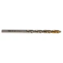 Dormer High Speed Steel Titanium Nitride Coated Jobber Drill Bit 4.5mm Diameter 80mm Overall Length A0024.5