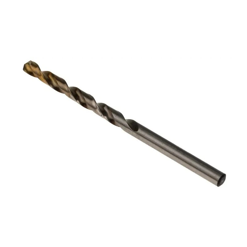 Dormer High Speed Steel Titanium Nitride Coated Jobber Drill Bit 4.5mm Diameter 80mm Overall Length A0024.5