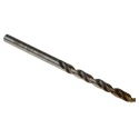 Dormer High Speed Steel Tin Drill Bit 4.1mm Diameter, 75mm Overall Length, Titanium Nitride Coated A0024.1