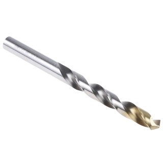 Dormer High Speed Steel Tin Twist Drill Bit, 10.5mm Diameter, 133mm Overall Length A00210.5