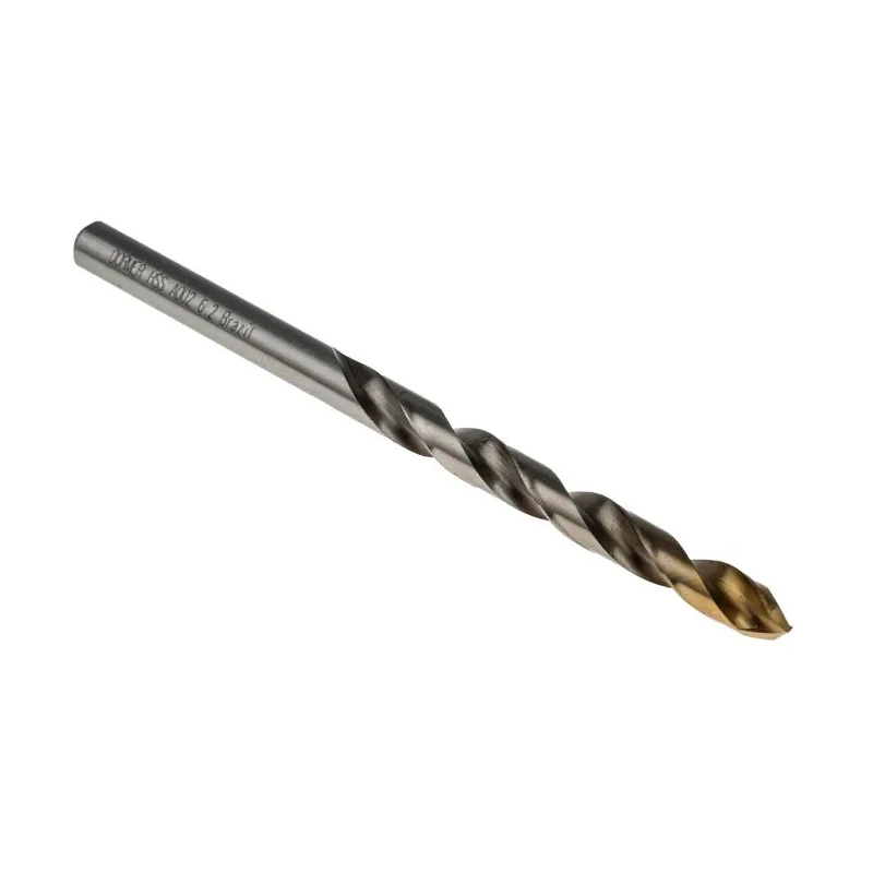 Dormer High Speed Steel Tin Drill Bit, 25mm Diameter, 101mm Overall Length, 6.2mm Shank, H8/Tri-Flat, 118° Point A0026.2