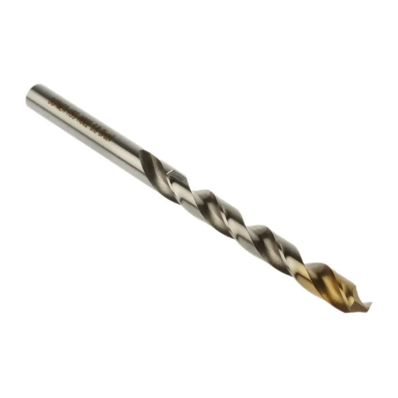 Dormer High Speed Steel Titanium Nitride Coated Industrial Drill Bit Set 109mm Overall Length 5 Pieces A0026.8