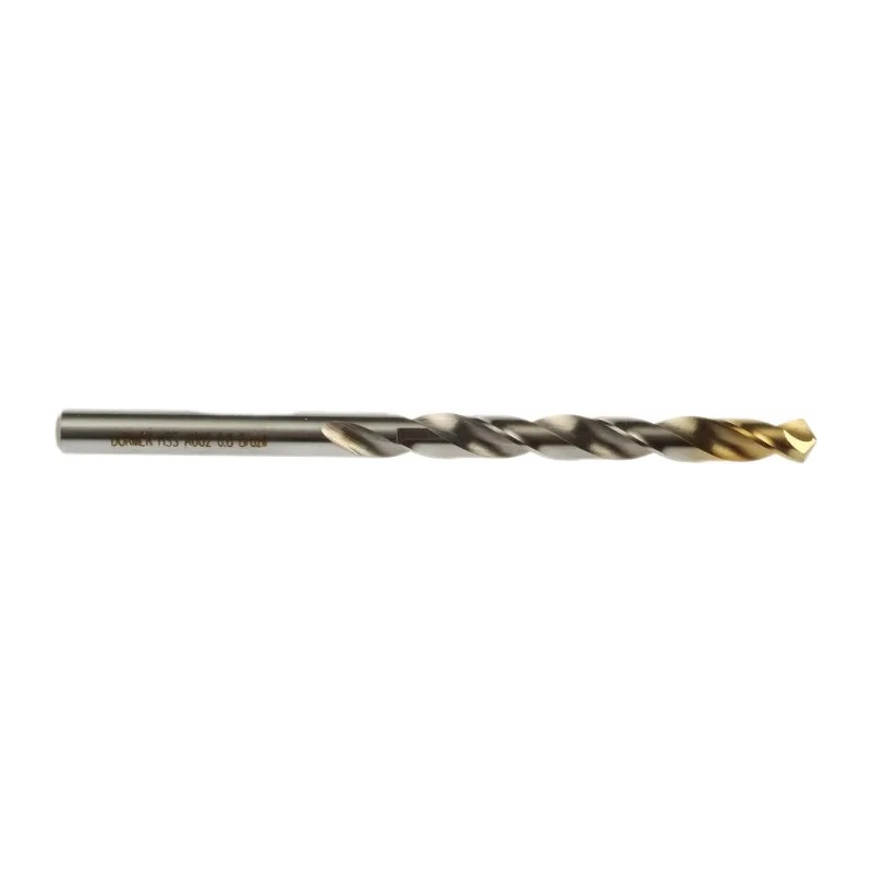 Dormer High Speed Steel Titanium Nitride Coated Industrial Drill Bit Set 109mm Overall Length 5 Pieces A0026.8