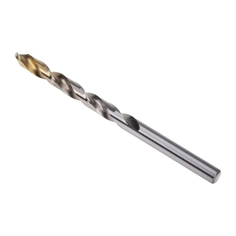 Dormer High Speed Steel TiN Coated Drill Bit 6mm Shank Size, 93mm Overall Length, 118° Drill Point Angle A0026.0