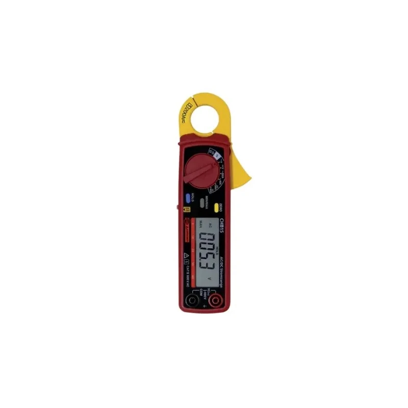 Beha-Amprobe AC/DC Clamp Meter with True RMS, 200A DC, 200A AC, 400V DC, 400V AC, CAT II CHB15-D