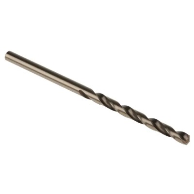 Dormer High Speed Steel-E Drill Bit Set 3mm Shank, 61mm Overall Length, 135° Point Angle, 10 Pieces A7773.0