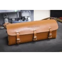 Facom Leather Tool Bag with Shoulder Strap 405mm x 145mm x 125mm 703232