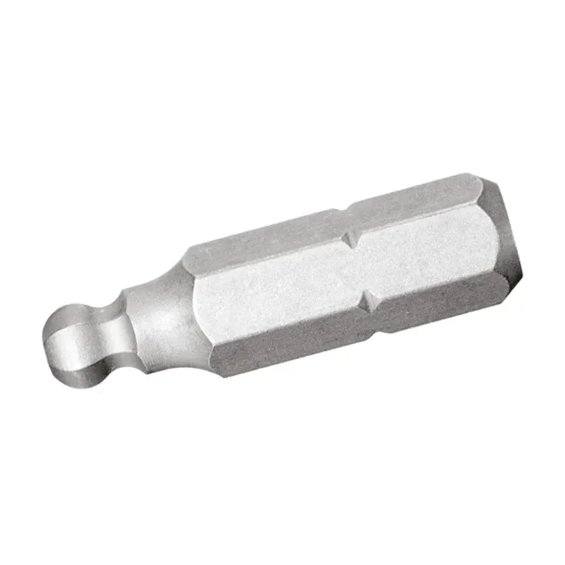 Facom Hex Screwdriver Bit, 1/4 in Drive Size, 6 mm Tip, Hex Drive, 25 mm Overall Length ETS.106