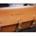 Facom Leather Tool Bag with Shoulder Strap 405mm x 145mm x 125mm 703232