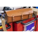 Facom Leather Tool Bag with Shoulder Strap 405mm x 145mm x 125mm 703232