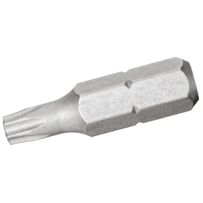 Facom Screwdriver Bit, 6.35 mm Drive Size, Hex Drive Type, T20 Size, 25 mm Overall Length EXR.120