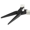 Facom MICRO-TECH 3-Piece Long Nose Plier Straight, 160mm Overall Length, 48mm Jaw, VDE/1000V Approved, ESD Safe 401.MT