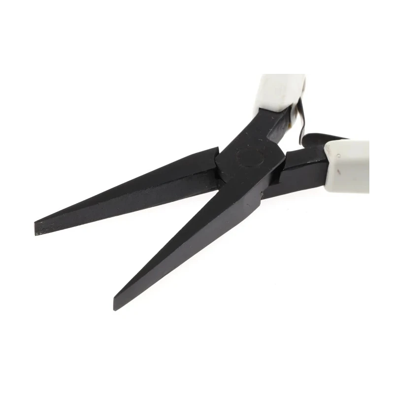 Facom MICRO-TECH 3-Piece Long Nose Plier Straight, 160mm Overall Length, 48mm Jaw, VDE/1000V Approved, ESD Safe 401.MT