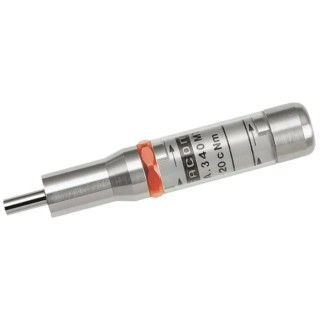 Facom Non-Vernier Hexagon Torque Screwdriver, 15 To 75 cN.m, 1/4 in Drive A.341MT