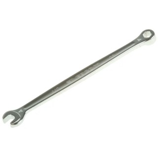 Facom Combination Spanner 4 to 41 mm, Satin Chrome Finish, 12-Point Open Ended Insert & Ring, 15° Offset Angle, 106mm 440.4H