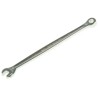 Facom Combination Spanner 4 to 41 mm, Satin Chrome Finish, 12-Point Open Ended Insert & Ring, 15° Offset Angle, 106mm 440.4H