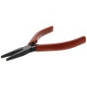 Facom 1-Piece Flat Nose Plier, Matt Burnished Finish, 130mm Length, 33mm Jaw Width 421