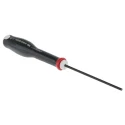 Facom Hexagon Standard Screwdriver 2.5 mm Tip 75 mm Blade 169 mm Overall ATWHH2.5X75