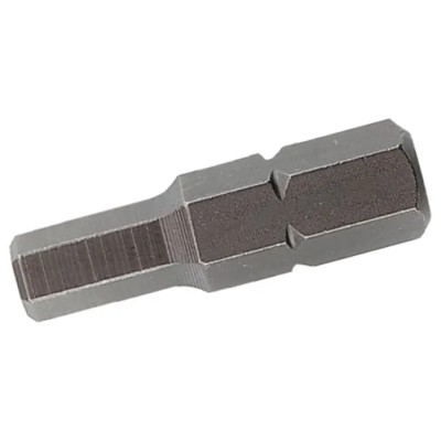Facom Hex Screwdriver Bit, 5/16 in Drive Size, 6 mm Tip, Hex Drive, 30 mm Overall Length ENH.206