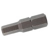 Facom Hex Screwdriver Bit, 5/16 in Drive Size, 6 mm Tip, Hex Drive, 30 mm Overall Length ENH.206