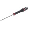 Facom Insulated Standard Screwdriver with 2 mm Tip, 75 mm Blade Length, Bi-Metal Handle, Ergonomic Grip ATWSH2X75
