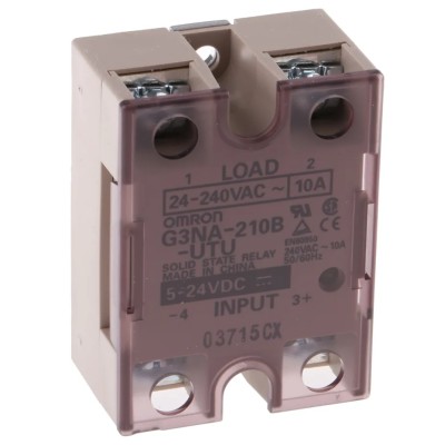 Omron Solid State Relay 10 A Load 240 V AC Load DIN Rail Mount G3NA