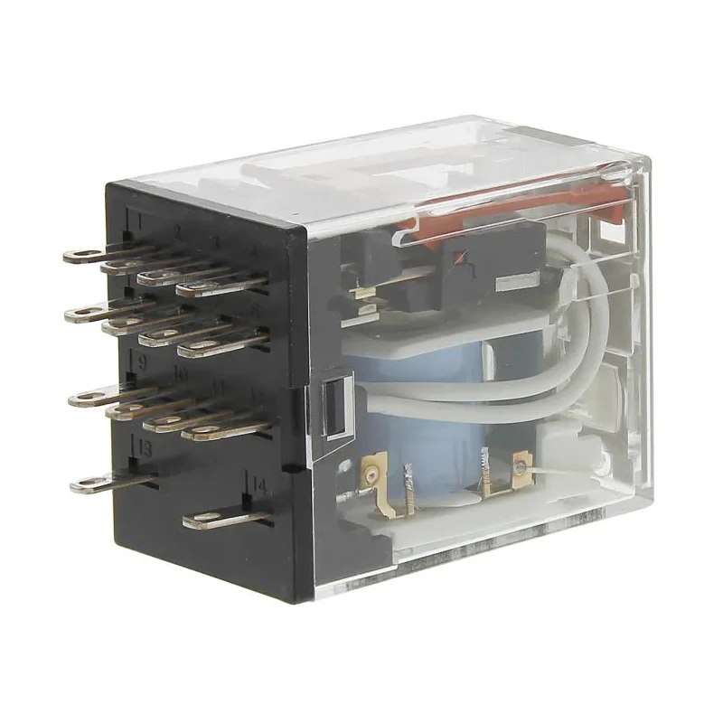 Omron Power Relay 24V DC Coil, 5A Switching Current, 4PDT Contact Configuration MY4N DC24(S)