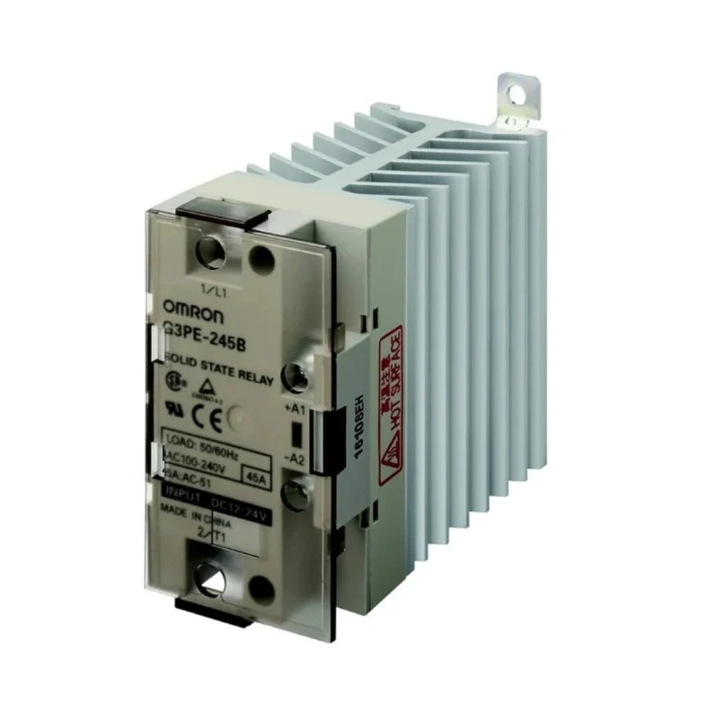 Omron Solid State Relay, 45 A Load, DIN Rail/Screw Mount, 480 V AC Load, 24 V DC Control G3PE