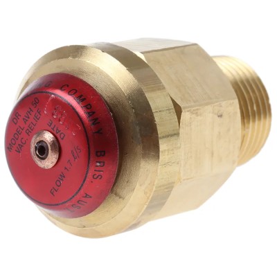 Reliance Water Controls 16 bar Anti-Vacuum Valve Brass Body Male MBSP Inlet Thread ADMT503001