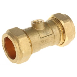 Reliance Water Controls Brass Compression Ball Valve Compression Connections BS 864 1 Bar 85°C Maximum Operating BVAL201003