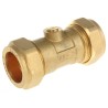 Reliance Water Controls Brass Compression Ball Valve Compression Connections BS 864 1 Bar 85°C Maximum Operating BVAL201003