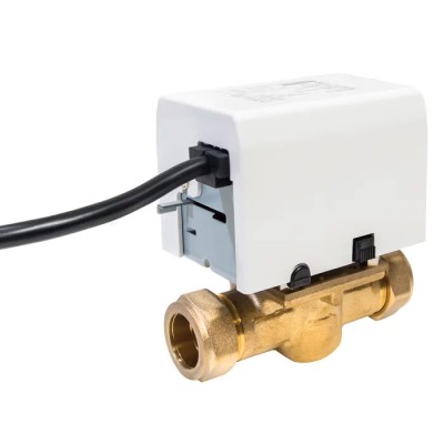 Reliance Water Controls 220V 240V 2 Port Motorised Valve 22 mm Pipe Size 0.69 bar ZONE250905
