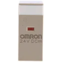 Omron PCB Power Relay, DPDT Contact Configuration, 24V DC Coil Voltage, 5A Switching Current, Silver Alloy G2R-2-S 24VDC (S)