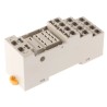 Omron 14 Way 250V AC DIN Rail Relay Socket with Screw Terminal for MY4 and MY2 Series PYF14S