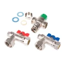 Reliance Water Controls Brass Nickel Plated Thermostatic Mixing Valve HEAT110785