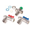 Reliance Water Controls Brass Nickel Plated Thermostatic Mixing Valve HEAT110785