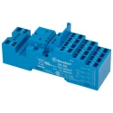 Finder 11 Way 250V AC DIN Rail Relay Socket for Use with 55.32 - 55.34 Series Relays and 85.04 Series Timers 94.54SMA
