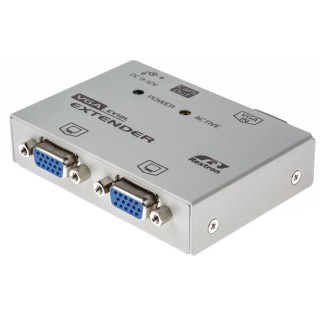 NewLink 2 Port VGA over Catx Cat5e/Cat6/Cat6a Extender Pair 150m 1280 x 800 Pixel Maximum Resolution KVM-VGAXT
