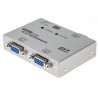 NewLink 2 Port VGA over Catx Cat5e/Cat6/Cat6a Extender Pair 150m 1280 x 800 Pixel Maximum Resolution KVM-VGAXT
