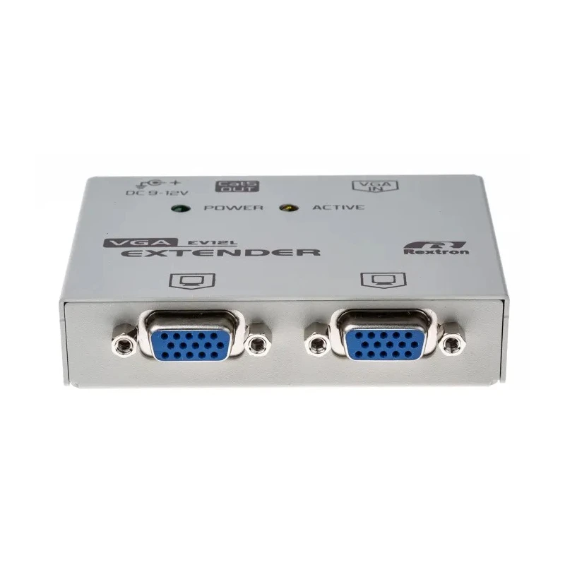 NewLink 2 Port VGA over Catx Cat5e/Cat6/Cat6a Extender Pair 150m 1280 x 800 Pixel Maximum Resolution KVM-VGAXT