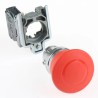 Schneider Electric Harmony Series Pull Release Emergency Stop Push Button Panel Mount 22mm Cutout 1 NC XB4BT842