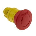 Schneider Electric Harmony Series Twist Release Emergency Stop Push Button Panel Mount 22mm Cutout 1 NC IP67 IP69 XB5AS8442