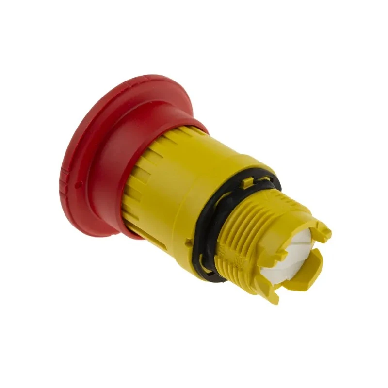 Schneider Electric Harmony Series Twist Release Emergency Stop Push Button Panel Mount 22mm Cutout 1 NC IP67 IP69 XB5AS8442