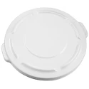 Rubbermaid Commercial Products 505 mm White Polyethylene Self-Draining Bin Lid for 2620 Container, 46 mm FG261960WHT