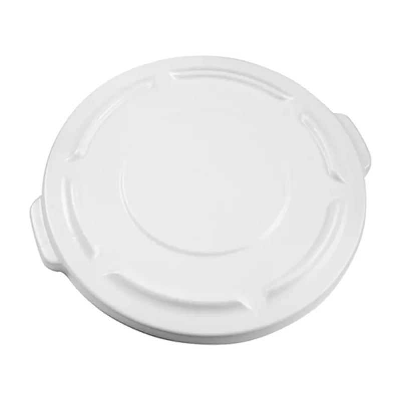 Rubbermaid Commercial Products 505 mm White Polyethylene Self-Draining Bin Lid for 2620 Container, 46 mm FG261960WHT