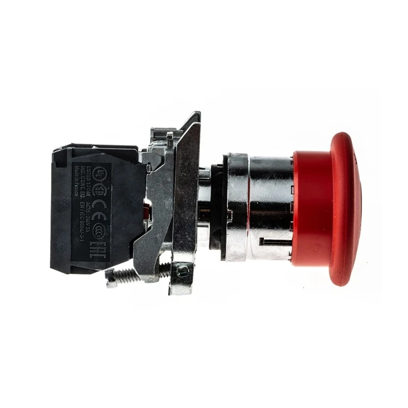Schneider Electric Harmony Series Key Release Emergency Stop Push Button Panel Mount 22mm Cutout 1NC IP66 IP67 XB4BS9442