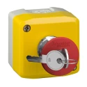 Schneider Electric Harmony Series Key Release Emergency Stop Push Button, Surface Mount, 1 NC, IP69K, IP67, IP66 XALK188