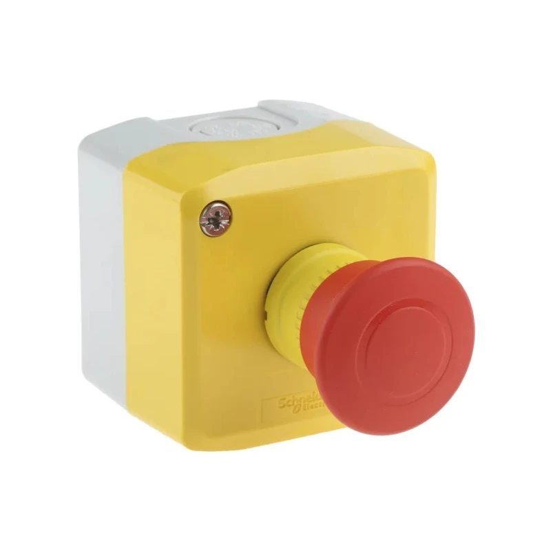 Schneider Electric Harmony Series Pull Release Emergency Stop Push Button, Surface Mount, 1 NC, Polycarbonate XALK198