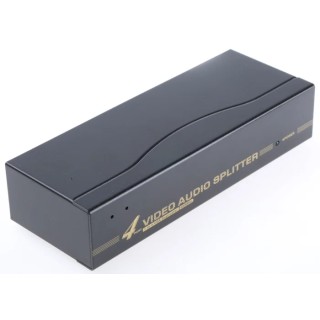 NewLink 4 Port 1 Input 4 Output VGA Splitter 2048 x 1536 Pixel NLKVS-554AUD
