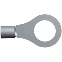 TE Connectivity Budget Uninsulated Ring Terminal M5 Stud Size 22 AWG to 16 AWG 15.77mm Length 30693